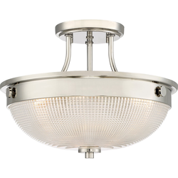 Quoizel QZ-MANTLE-SF-IS - Plafonski luster MANTLE 2xE27/60W/230V sjajni hrom