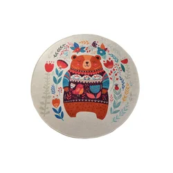 Conceptum Hypnose Tepih Sweet Bear, O200 cm, Šareni