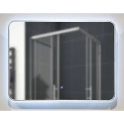 Ceramica luxOgledalo alu-ram 60x80, silver, touch-dimer pozadinski- CL38 300033