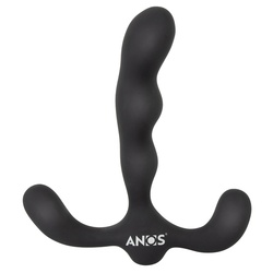 Anos Flexible Prostate Stimulator with 3 Motors Black