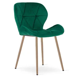 Jedilni stol MANGO VELVET, zelena