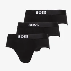 Bokserji Hugo Boss Hip Brief 3-Pack Boss One Black M