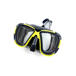 Maska za ronjenje Orca PVC za odrasle Žuta