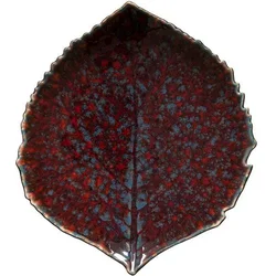Servirni krožnik Costa Nova Riviera Hydrangea 17,2 cm, Vigne Red