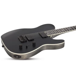 Schecter PT SLS Elite Evil Twin Satin Black (SBK) SKU #1342