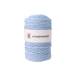 Atmowood pređa 5 mm - svijetlo plava
