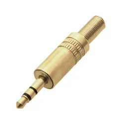 Konektor Jack 3,5 ST ZLATO