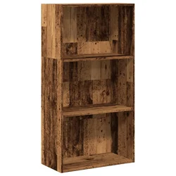 Regal za knjige boja starog drva 60x30x114 cm konstruirano drvo
