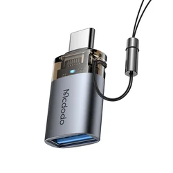 USB-A v USB-C OTG adapter Mcdodo OT-7400 5Gbps - black