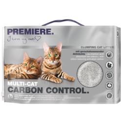 Premiere | Posip za mačke Multi-Cat Carbon Control