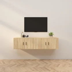 Zidni TV ormarići 2 kom boja hrasta sonome 80x34,5x40 cm