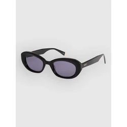Roxy Aurora Shiny Black Sunglasses grey
