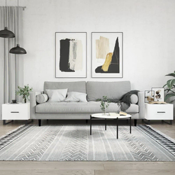 Vidaxl Klubska mizica 50x50x40 cm inženirski les