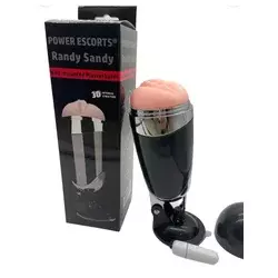 Masturbator sa vibracijom Randy Sandy, 22cm