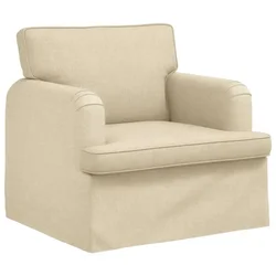 Vidaxl Kavč krema 84 x 80 x 85 cm blago