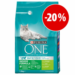 3 + 1 gratis! 4 x 3 kg Purina ONE hrana za mačke - Adult losos i žitarice