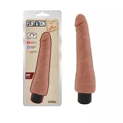 Vibrator Flirtation Latin, 24cm, Boja kože
