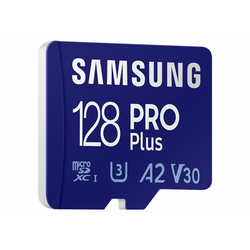Samsung pro plus micro SD 128GB, SDXC, UHS-III V30 A2 ( MB-MD128KB/WW )