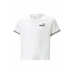 PUMA Tehnička sportska majica Power, crna / prljavo bijela