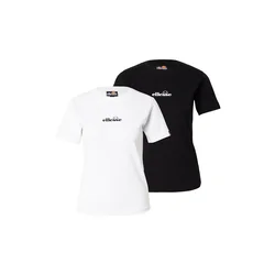 ELLESSE Majica Svetta črna/bela