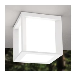 Orion - Spoljašnja svetiljka HENRY 1xE27/15W/230V 16x16 cm IP44 bela