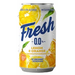 PIVO BEZALK. FRESH LIMUN&POMORANDŽA 0.33L LIMENKA