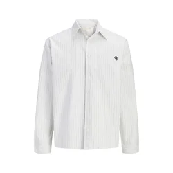 JACK & JONES Srajca JORFREDERIKSBERG pastelno modra/bela