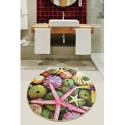 Lessentiel Maison Prostirka za kupatilo 120cm Šarena