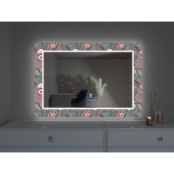 LED ogledalo z dekorjem D26