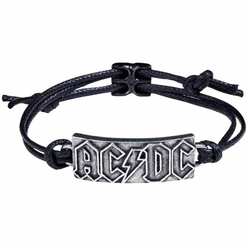 Zapestnica ALCHEMY GOTHIC - AC/DC - Pravokotni Logo - HRWL452