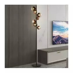 Brilagi - LED stojeća lampa MILLA 7xG9/3W/230V braon/zadimljeno braon