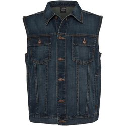 Denim vest denimblue