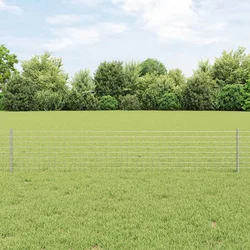 Zavarena žičana ograda 50 x 0,4 m Vruće pocinčani čelik Srebrna