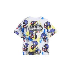 Next Majica Sonic ecru/safir/rumena/črna