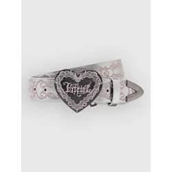Vitriol Metal Lace Belt silver