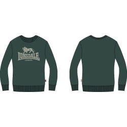 Lonsdale Mens crewneck sweatshirt slim fit