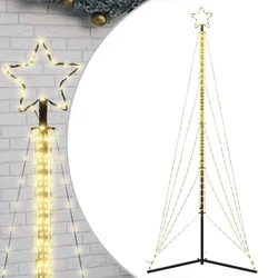 LED božićno drvce 525 LED toplo bijelo 302 cm