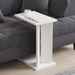 Hanah Home Pomoćni sto Lun, 25x48.6x50 cm, Beli