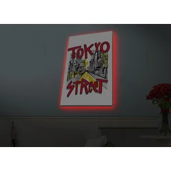 Zidna slika sa LED osvetljenjem 4570HDACT-101, 45x70 cm
