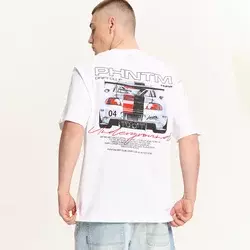Cropp - Bela majica s printom - white