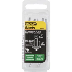 Stanley aluminijumske nitne 3x12,5 mm - 15kom ( 1-PAA48T )