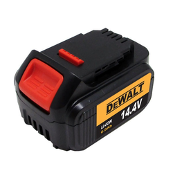 TELIT POWER Baterija za ručni alat li-lon Dewalt DCB140, 14.4 V, 6000 mAh, Crna