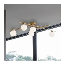 Ideal Lux - LED plafonski luster ATLAS 5xG9/3W/230V zlatna
