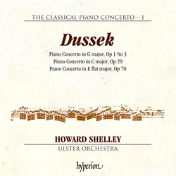 DUSSEK:THE CLASSICAL piano CONCERTO VOL.1/SHELLY