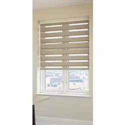 JYSK Roletna Duo FEMRIS 120x180cm sivk-braon