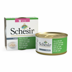 Schesir Kitten Piletina sa Alojom 85gr