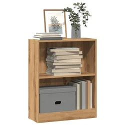 Regal za knjige boja hrasta 60 x 24 x 76 cm konstruirano drvo