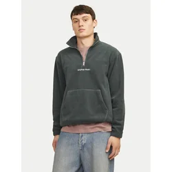 JACK & JONES Pulover JORVESTERBRO  jelka / bela
