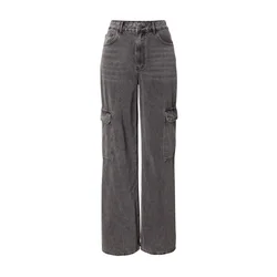 STUDIO SELECT Kargo kavbojke Ashley siv denim