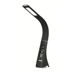 LED prigušiva stona lampa sa displejom LED/10W/5V crna